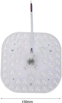 220V Led Module Lichtbron Plafond Lamp 6000-6500K Smd Led Chip Vierkante Inbouwen Sterven Thuis Woonkamer keuken Magneet Verlichting 48led wit licht