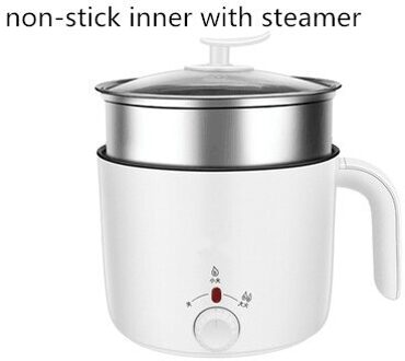 220V Mini Pot 1.2L Elektrische Fornuis Huishouden Multi Fornuis Pot Roze/Wit Kleur Beschikbaar Pot koken Machine reeks 8