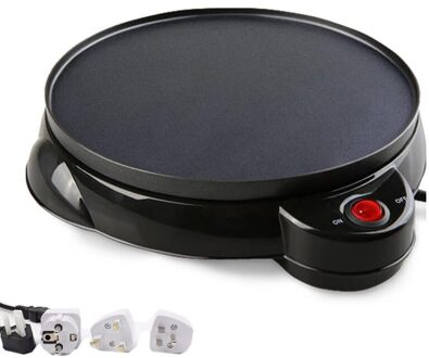 220V Non-stick Elektrische Crêpe Pizza Maker Pannenkoek Maker Crêpe Making Pan Voor Huishoudelijke Keuken Tool Koken pan Cake Maker