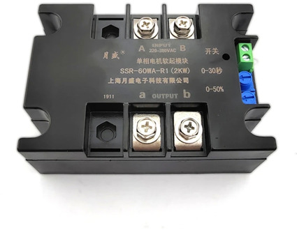 220V single-phase motor soft starter module controller2KW4KW6KW8KW motor online soft starting fan pump pressure reducer conveyor