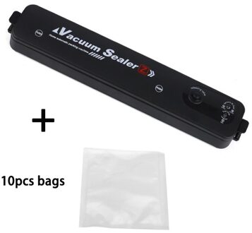 220V Thuis Keuken Vacuüm Voedsel Sealer Automatische Commerciële Huishoudelijke Food Vacuum Sealer Verpakking Machine Met 10 Stuks Zakken Eu