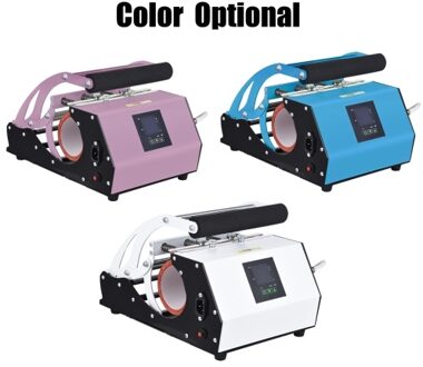 220V Tumbler Heat Press Machine for 11oz-20oz Sublimation Straight Blank Skinny Tumblers Mugs Glass DIY Mug Cup Heat Transfer Print with Temperature Time Setting