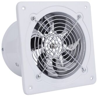 220V Ventilator 6 Inch Ventilatie Ventilator Opknoping Muur Gemonteerd Laag Geluidsniveau Thuis Badkamer Keuken Rook Uitlaat Fan air Vent