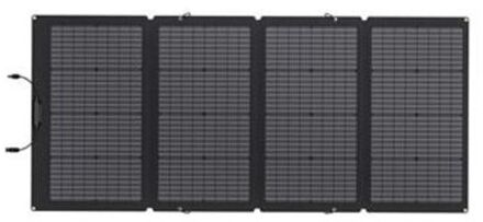 220W Solar Panel Powerstation Zwart