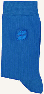 22228201 logo sock Blauw - 35-38