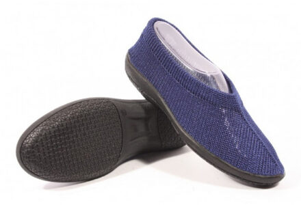 2250 gebreide schoenen - maat 36 Blauw