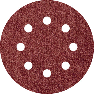 2253000 Excenterschuurpapier Met klittenband, Geperforeerd Korrelgrootte 240 (Ã) 125 mm 5 stuks