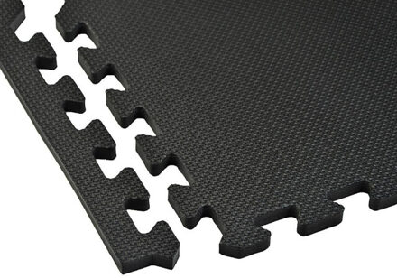 2269 puzzelmat (set van 4) Zwart - One size