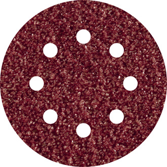 2270000 Excenterschuurpapier Met klittenband, Geperforeerd Korrelgrootte 60 (Ã) 115 mm 5 stuks