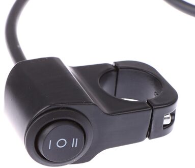 22Cm 7/8in Aluminium Motorfiets Stuur Koplamp Schakelaar Drie-Positie Waterdichte Schakelaar 12V Fog Spotlight retro Schakelaar