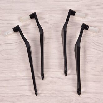 22Cm Handvat Natuurlijke Haren Afstoffen Espresso Borstel Koffiemolen Machine Borstel Voor Barista