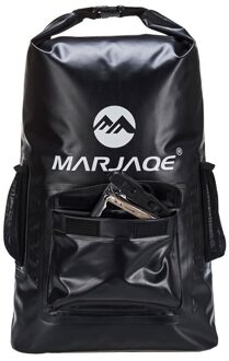 22L Waterdichte Dry Bag Zwemmen Zak Outdoor Camping Rugzak Emmer Opslag Voor River Rafting Varen Kajakken Kanoën Reizen 22L zwart