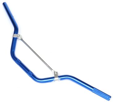 22Mm 7/8 ''Motorcycle Aluminium Geschoord Stuur Stuur Voor 50cc 70cc 110cc 125cc 140cc Dirt Pit Bike Atv scooter blauw