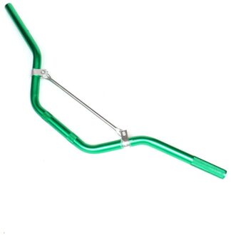 22Mm 7/8 ''Motorcycle Aluminium Geschoord Stuur Stuur Voor 50cc 70cc 110cc 125cc 140cc Dirt Pit Bike Atv scooter groen