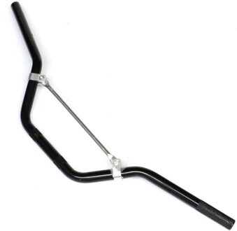 22Mm 7/8 ''Motorcycle Aluminium Geschoord Stuur Stuur Voor 50cc 70cc 110cc 125cc 140cc Dirt Pit Bike Atv scooter zwart