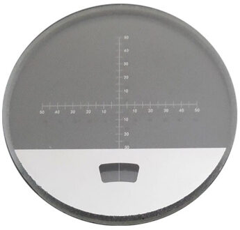 22Mm Diameter Micrometer Schaal Microscoop Optische Oculair Schaal Kalibratie Cross Heerser Raster Schaal Voor Microscoop Verrekijker MS-1-H9