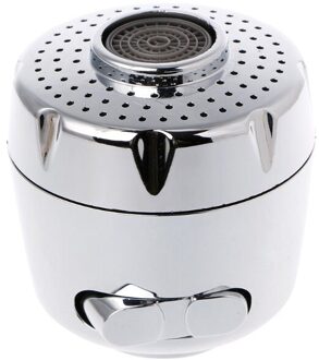 22Mm Kraan Nozzle Beluchter Waskolf Sproeier Waterbesparende Kraan Filter Twee Modi Sliver