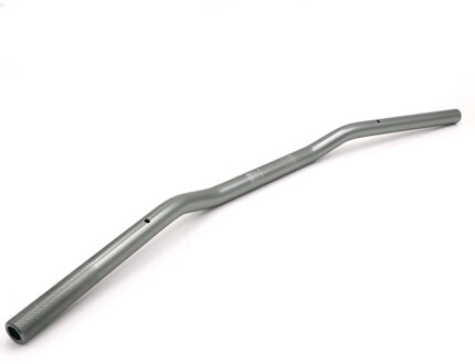 22mm Universal Motorcycle Bar Stuur Motor Motor Aluminium Stuur Moto Scooter Retro Zwarte Anti-roest Handvat Bars grijs