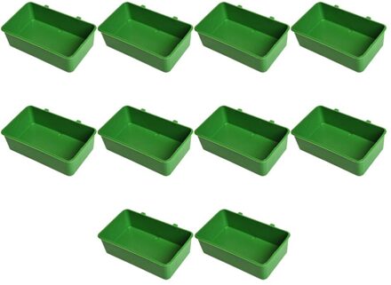 22Pcs Multifunctionele Lade Vogel Baden Wastafel Praktische Vogel Dienbladen