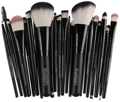 22Pcs Oogschaduw Make-Up Borstels Blending Potlood Foundation Oogschaduw Up Kwasten Oogschaduw Eyeline Borstel Pinceis