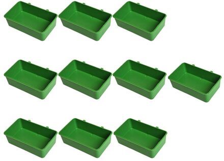 22Pcs Papegaai Baden Tubs Multifunctionele Wastafel Huisdier Vogel Voeden Dozen