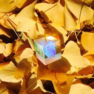 23*23*23Mm/0.9*0.9 * 0.9in Kleur Prism Zes Zijden 23Mm Cube Cube van Licht Creatieve Rainbow Foto Concept