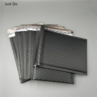 23*29Cm 15Pcs Zwart Gevoerde Enveloppen Bubble Mailer Verpakking Zelfklevende Koerier Zak Voor Gewatteerde envelop 38x32cm