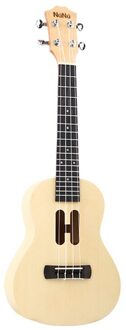 23 Inch Ukulele Maple Hout Mini Reizen Gitaar Hawaii Ukelele 4 Soorten Patronen houtkleur