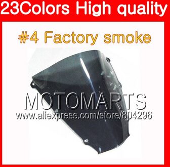 23 Kleuren Voorruit Voor Yamaha FZ6 FZ6R 09 10 11 12 13 Fz 6R FZ-6R chrome Black Clear Rook Voorruit nee.4