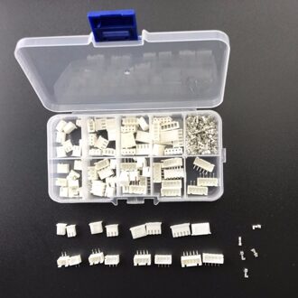 230 stks/partij XH2.54-AW 2 P 3 P 4 P 5PIN 2.54mm Toonhoogte Terminal Kit/Behuizing/Pin Header JST Connector Draad Connectors Adapter XH-AW