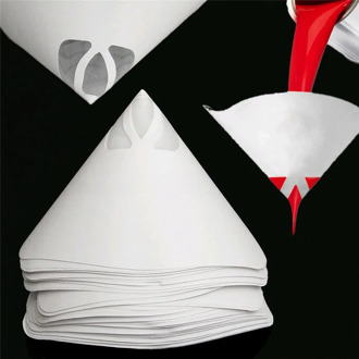 230Pcs Nylon Conical Paper Car Accessories Paint Strainer Filter Purifying Cup automotive wood furniture paint spray paint