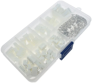 230Pcs XH2.54 2P 3P 4P 5 Pin 2.54mm Pitch Terminal Kit / Housing / Pin Header JST Connector Wire Connectors Adaptor XH Kits TJC3