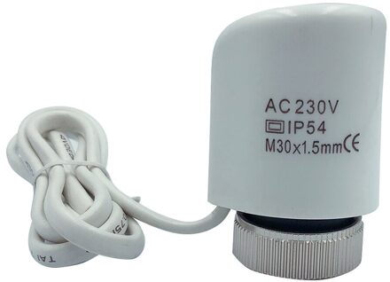 230V 2W Elektrische Thermische Actuator Voor Vloerverwarming Normaal Open Dicht Thuis Praktische Pc Spruitstuk Radiator Vervanging 5