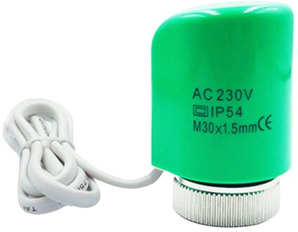 230V 2W Elektrische Thermische Actuator Voor Vloerverwarming Normaal Open Dicht Thuis Praktische Pc Spruitstuk Radiator Vervanging 8