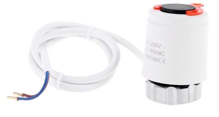 230V Elektrische Thermische Actuator Radiator Voor Spruitstuk Vloerverwarming Nc Normaal Gesloten Radiator Actuator Valve