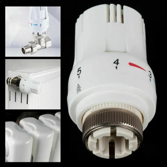 230V Thermostatic Radiator Valve Pneumatic Temperature Valve Controller Heater Radiator Remote System For Heating Control H A5S5