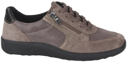 2320002-453 dames veterschoenen sportief - maat 37 Beige