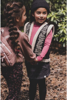 2332-7720-099 voor meisjes in de kleur - maat 92 Zwart