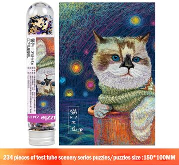 234 Stuks Multi-Type Landschap Puzzel Game Reageerbuis Verpakking Educatief Speelgoed Of Volwassenen Puzzel Speelgoed Kinderen 06