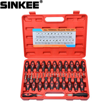 23pcs Car Universal Terminal Release Removal Tool Set Automotive Wiring Connector Crimp Pin Extractor For BMW Ford VW SK1549