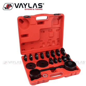 23Pcs Front Wheel Drive Bearing Removal Tools Set Bearing Removal Adapter Puller Pulley Tool Kit