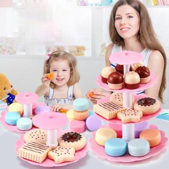 23Pcs Kawaii Meisjes Pretend Rollenspel Simulatie Verjaardagstaart Educatief Kinderen Speelgoed Set kinderen Keuken Speelgoed Voor kinderen