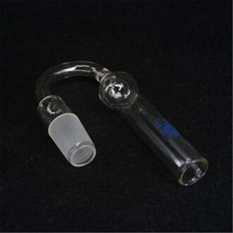 24/29 Ground Joint Drogen Buis U-vormige Adapter Bocht Borosilicaatglas Lab Ware