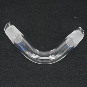 24/29 Joint Laboratorium Glas Destillatie Adapter Distilleren Hoofd 75 Graden Bocht
