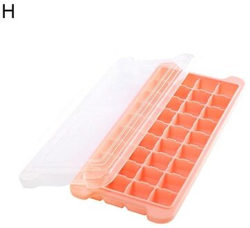 24/36 Grid Food Grade Siliconen Ijsbakje Doos Ontmoette Deksel Accessoires Maker Mould Bar Vriezer Deksel Mold Drink Jelly Keuken E9E4 H