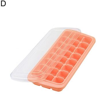 24/36 Grid Food Grade Siliconen Ijsbakje Doos Ontmoette Deksel Accessoires Maker Mould Bar Vriezer Deksel Mold Drink Jelly Keuken E9E4