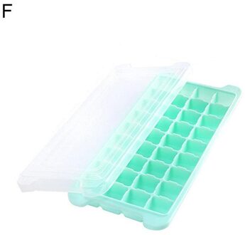 24/36 Grid Food Grade Siliconen Ijsbakje Doos Ontmoette Deksel Accessoires Maker Mould Bar Vriezer Deksel Mold Drink Jelly Keuken E9E4