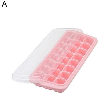 24/36 Grid Food Grade Siliconen Ijsbakje Doos Ontmoette Deksel Accessoires Maker Mould Bar Vriezer Deksel Mold Drink Jelly Keuken E9E4