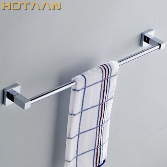 (24 ",60Cm) Single Handdoek Bar/Handdoekhouder, Massief Roestvrij Staal, verchroomd, Badkamer Accessoires