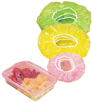 24-96 Pcs Koelkast Vers Houden Zak Elastische Voedsel Covers Deksels Voor Fruit Of Kommen Kopjes Voedsel Deksel set Fruit Opslag Containers 72stk